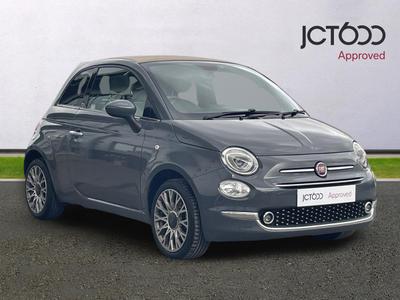 2020 FIAT 500c 1.0 MHEV Star Convertible 2dr Petrol Manual Euro 6 (s/s) (70 bhp) at JCT600