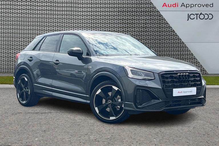 Used 2026 AUDI Q2 1.5 TFSI CoD 35 Black Edition SUV 5dr Petrol S Tronic Euro 6 (s/s) (150 ps) Grey at JCT600