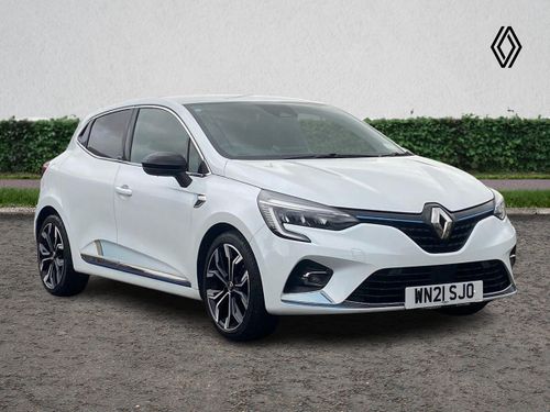 Used 2021 RENAULT CLIO 1.6 E-TECH Hybrid 140 Launch Edition 5dr Auto White at Carco Group