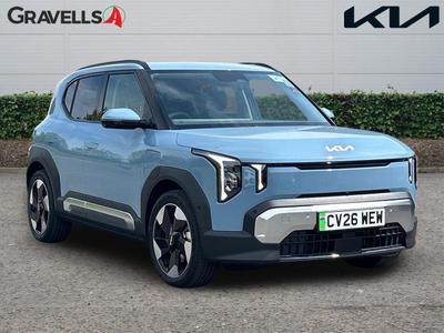 Used 2026 Kia EV2 42.2kWh First Edition SUV 5dr Electric Auto (144 bhp) FROST BLUE at Gravells