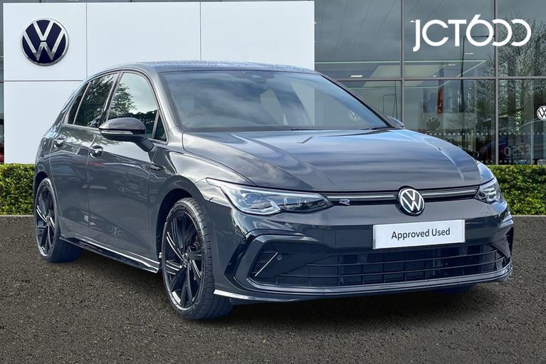 Used 2024 Volkswagen Golf 1.5 eTSI MHEV Black Edition Hatchback 5dr Petrol Hybrid DSG Euro 6 (s/s) (150 ps) Grey at JCT600