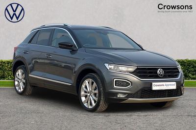 Used 2021 Volkswagen T-roc 1.5 TSI 150PS EVO SEL 5dr.  SPORTS PACK.  BLACK ROOF.  11723 MILES at Crowsons of Spalding