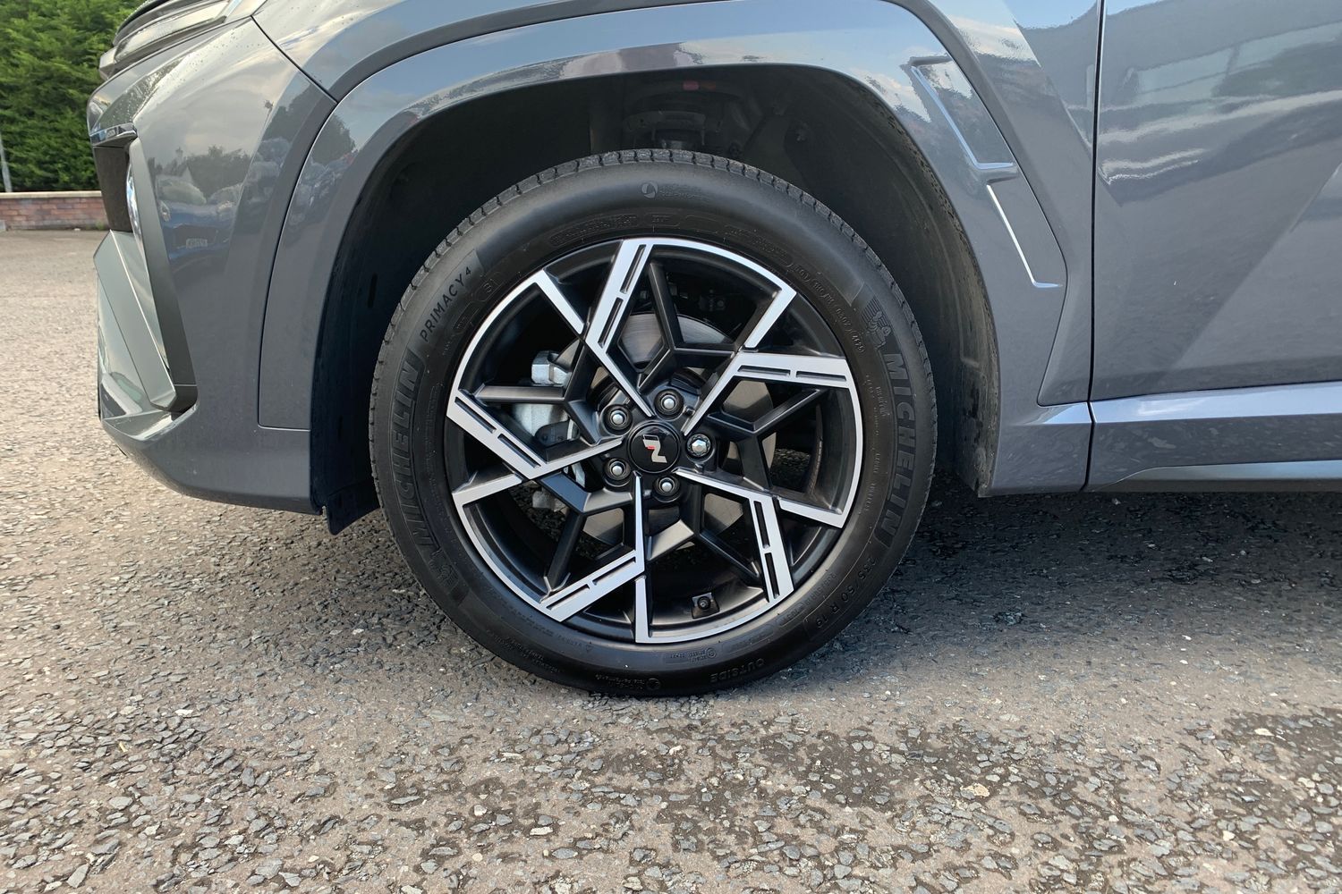 2026 Hyundai TUCSON 1.6T FHEV 239PS N Line in Ecotronic Grey with 4K - vehicle photo 6 for sale on PureCar