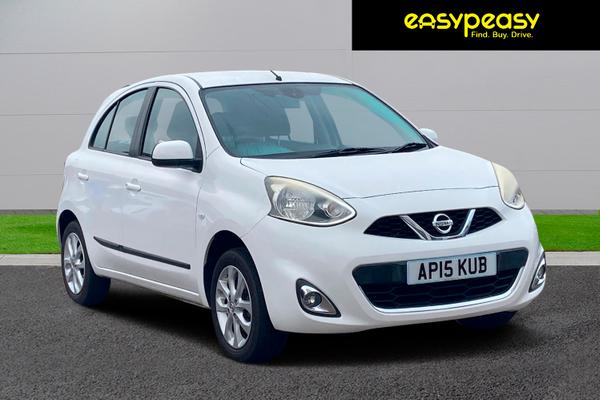 Used 2015 Nissan MICRA 1.2 Acenta 5dr Alabaster White at easypeasy