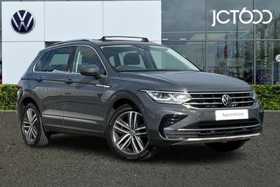 2021 VOLKSWAGEN Tiguan 1.5 TSI Elegance SUV 5dr Petrol DSG Euro 6 (s/s) (150 ps) at JCT600
