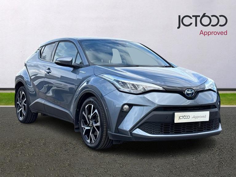 Used 2021 TOYOTA C-Hr 1.8 VVT-h GPF Design SUV 5dr Petrol Hybrid CVT Euro 6 (s/s) (122 ps) Grey at JCT600