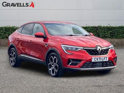 Used 2022 Renault ARKANA 1.6 E-TECH S Edition SUV 5dr Petrol Hybrid Auto 2WD Euro 6 (s/s) (145 bhp) Flame Red at Gravells