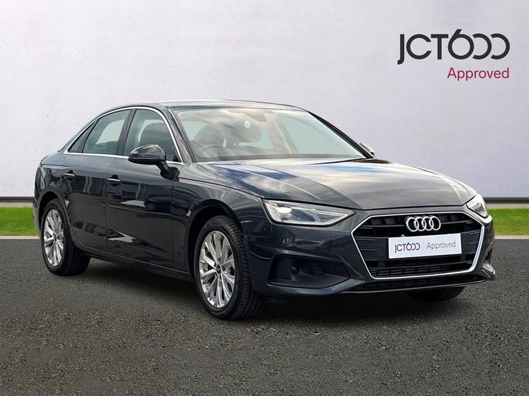 Used 2021 AUDI A4 2.0 TFSI 35 Technik Saloon 4dr Petrol S Tronic Euro 6 (s/s) (150 ps) Grey at JCT600