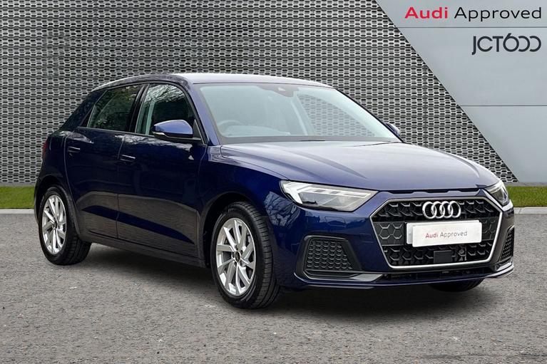 Used 2024 AUDI A1 Sportback Sport 30 TFSI 116 PS S tronic Navarra blue at JCT600