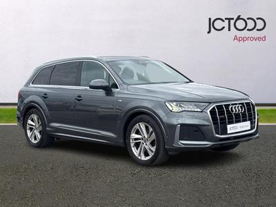 2021 AUDI Q7 3.0 TDI V6 45 S line SUV 5dr Diesel Tiptronic quattro Euro 6 (s/s) (231 ps) at JCT600