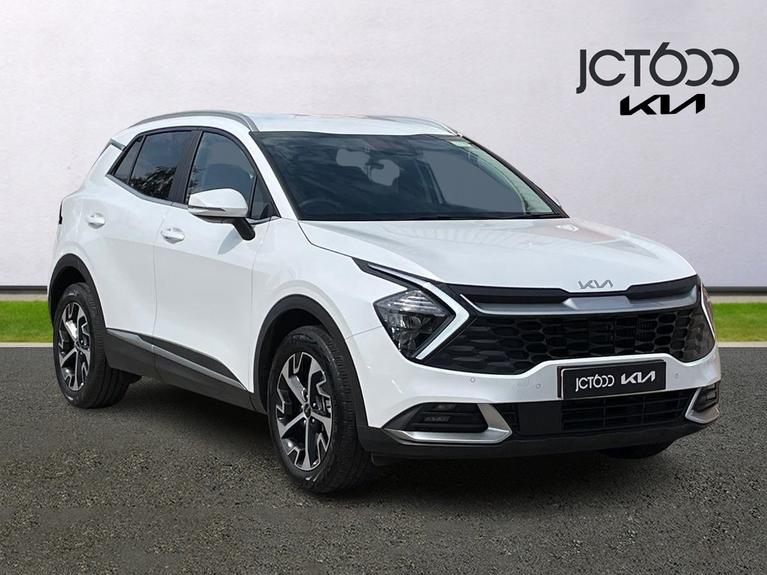 Used 2023 Kia Sportage 1.6T GDi HEV 3 5dr Auto White at JCT600