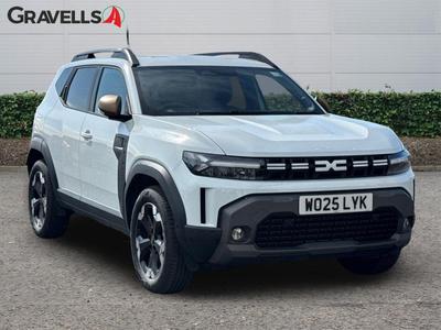 Used 2025 Dacia Duster 1.6 Hybrid EXTREME SUV 5dr Petrol Hybrid Auto Euro 6 (s/s) (140 ps) White at Gravells