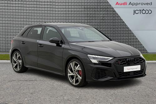 Audi S3 2.0 TFSI Black Edition Sportback 5dr Petrol S Tronic quattro Euro 6 (s/s) (310 ps)