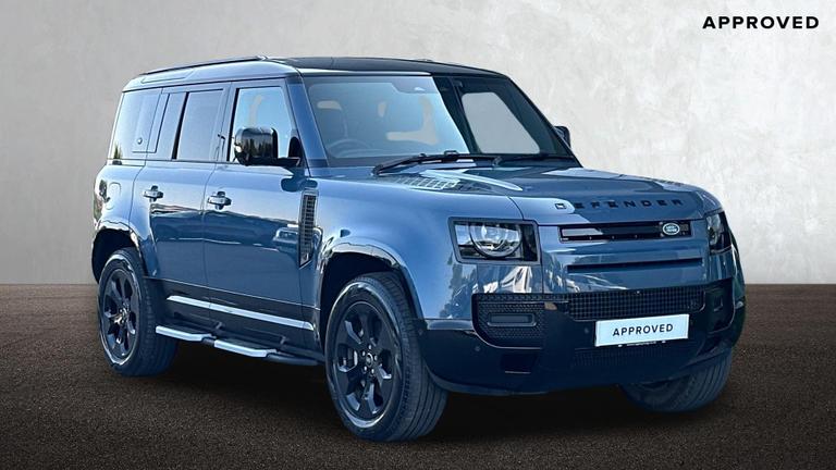 Used 2023 Land Rover Defender D300 X-Dynamic SE SWB Tasman Blue at Roger Young