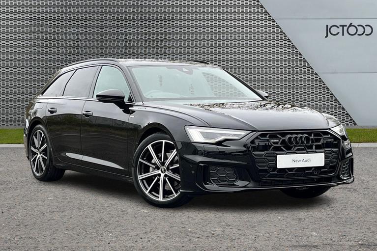 Used ~ AUDI A6 Avant Audi A6 Avant Black Edition 40 Mythos black at JCT600