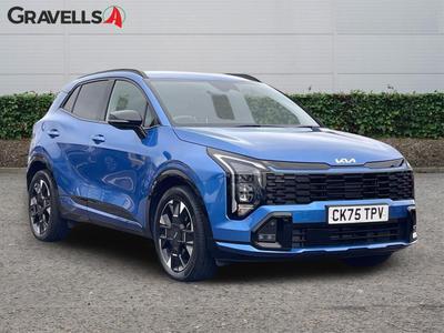 Used 2026 Kia SPORTAGE 1.6 h T-GDi GT-Line SUV 5dr Petrol Hybrid Auto Euro 6 (s/s) (235 bhp) BLUE FLAME at Gravells