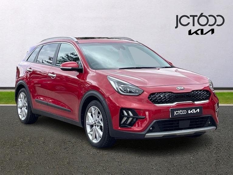 Used 2021 KIA Niro 1.6 GDi Hybrid 4 5dr DCT Red at JCT600