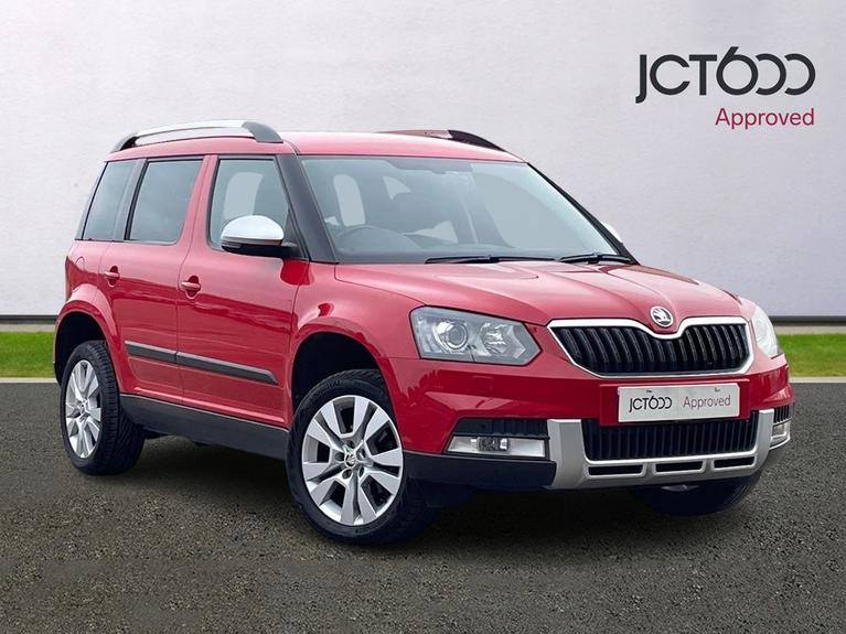 Used 2017 ŠKODA Yeti 2.0 TDI SE L Drive Outdoor 5dr Diesel Manual Euro 6 (s/s) (110 ps) Red at JCT600