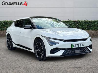 Used 2026 Kia EV6 84kWh GT-Line S Hatchback 5dr Electric Auto (225 bhp) White Pearl at Gravells