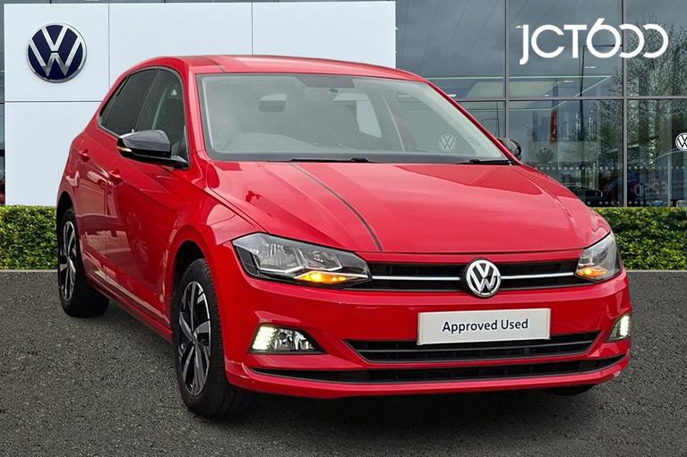 Used 2019 VOLKSWAGEN Polo 1.0 TSI 95 Beats 5dr Flash Red at JCT600