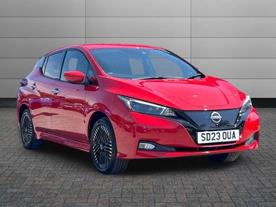 Used 2023 Nissan Leaf 59kWh e+ Tekna Hatchback 5dr Electric Auto (217 ps) at Sinclair Direct