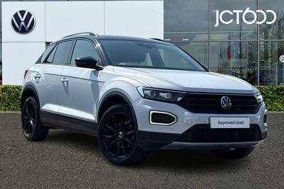 2021 VOLKSWAGEN T-Roc 1.5 TSI EVO Black Edition SUV 5dr Petrol Manual Euro 6 (s/s) (150 ps) at JCT600