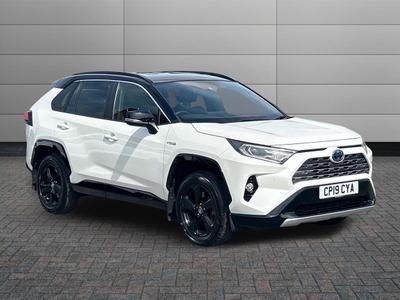 Used 2019 Toyota RAV4 2.5 VVT-h Dynamic SUV 5dr Petrol Hybrid CVT 4WD Euro 6 (s/s) (222 ps) at Sinclair Direct