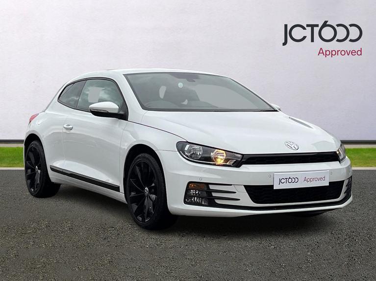 Used 2017 VOLKSWAGEN Scirocco 2.0 TDI GT Hatchback 3dr Diesel Manual Euro 6 (s/s) (150 ps) White at JCT600