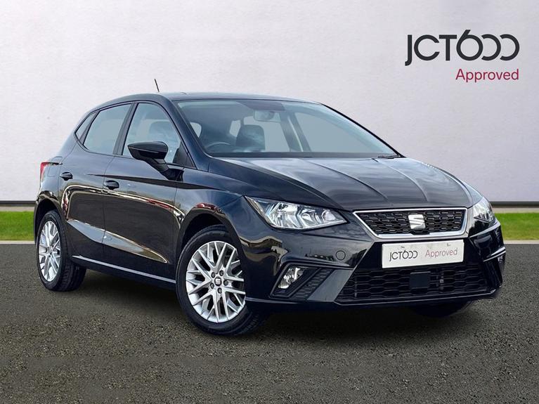 Used 2019 SEAT Ibiza 1.0 TSI SE Technology Hatchback 5dr Petrol Manual Euro 6 (s/s) GPF (95 ps) Black at JCT600