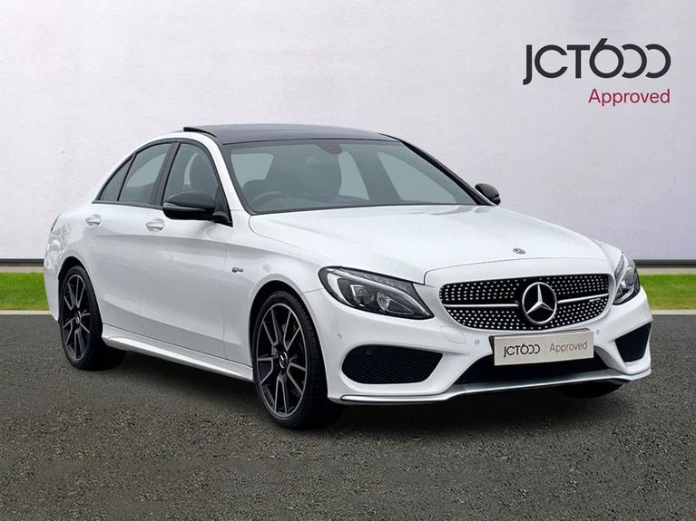 Used 2017 MERCEDES-BENZ C Class C43 4Matic Premium 4dr Auto White at JCT600