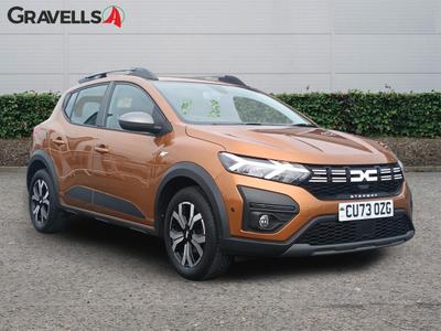 Used 2023 Dacia SANDERO STEPWAY 1.0 TCe Journey Hatchback 5dr Petrol Manual Euro 6 (s/s) (90 ps) desert orange at Gravells