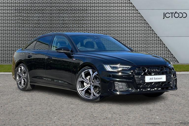 Used 1900 AUDI A6 Saloon Audi A6 Black Edition 40 TFSI Mythos black at JCT600