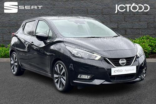 NISSAN Micra 1.0 IG-T Tekna Hatchback 5dr Petrol XTRON Euro 6 (s/s) (92 ps)