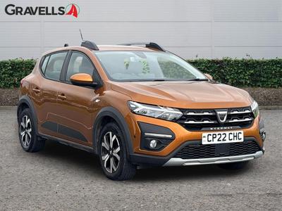 Used 2022 Dacia SANDERO STEPWAY 1.0 TCe Prestige Hatchback 5dr Petrol CVT Euro 6 (s/s) (90 ps) Desert Orange at Gravells