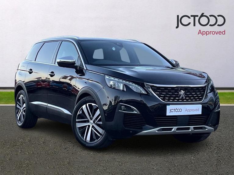 Used 2018 PEUGEOT 5008 2.0 BlueHDi GT SUV 5dr Diesel EAT Auto 6Spd Euro 6 (s/s) (180 ps) Black at JCT600