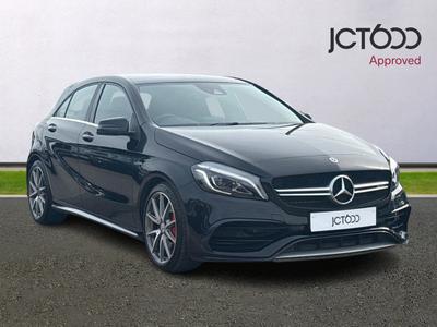 2018 MERCEDES-BENZ A Class 2.0 A45 AMG (Premium) Hatchback 5dr Petrol SpdS DCT 4MATIC Euro 6 (s/s) (381 ps) at JCT600