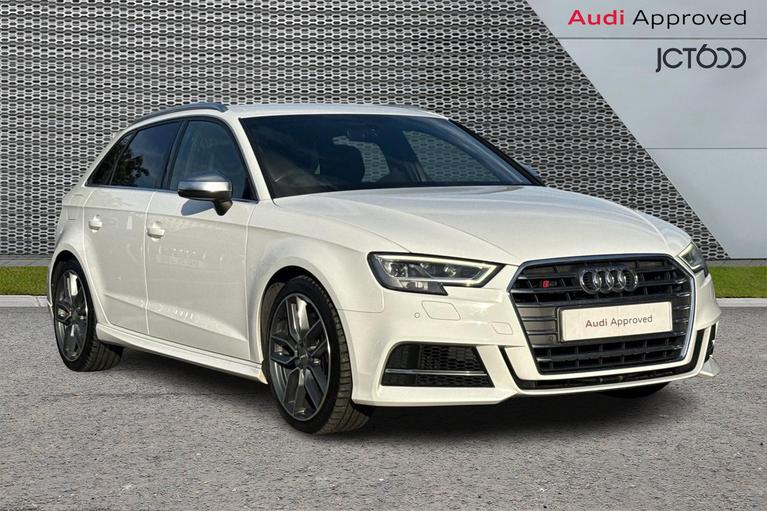 Used 2019 AUDI S3 Sportback TFSI 300 PS S tronic Ibis White at JCT600