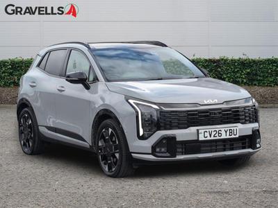 Used 2026 Kia SPORTAGE 1.6 h T-GDi GT-Line S SUV 5dr Petrol Hybrid Auto Euro 6 (s/s) (235 bhp) wolf grey at Gravells