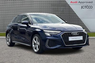 2023 AUDI A3 Sportback S line 35 TFSI 150 PS S tronic at JCT600