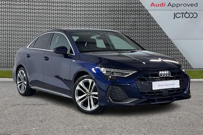 2025 AUDI A3 1.5 TFSI 35 S line Saloon 4dr Petrol S Tronic Euro 6 (s/s) (150 ps) at JCT600