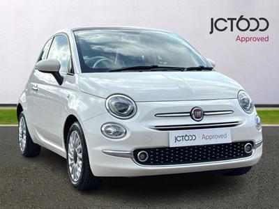 2019 FIAT 500 1.2 Lounge Hatchback 3dr Petrol Manual Euro 6 (s/s) (69 bhp) at JCT600
