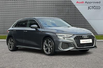 2023 Audi A3 2.0 TDI 35 S line Sportback 5dr Diesel S Tronic Euro 6 (s/s) (150 ps) at JCT600