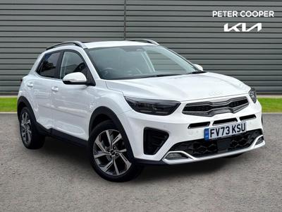 Used 2023 Kia Stonic 1.0 T-GDi ISG 48V GT-LINE S Clear White at Kia Motors UK