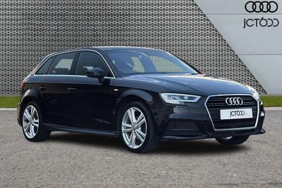 2020 AUDI A3 1.5 TFSI 35 S line Sportback 5dr Petrol S Tronic Euro 6 (s/s) (150 ps) at JCT600