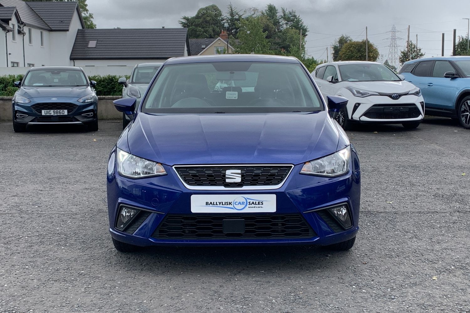 2017 SEAT Ibiza 1.0 TSI SE 95PS in Blue with 79K - vehicle photo 4 for sale on PureCar
