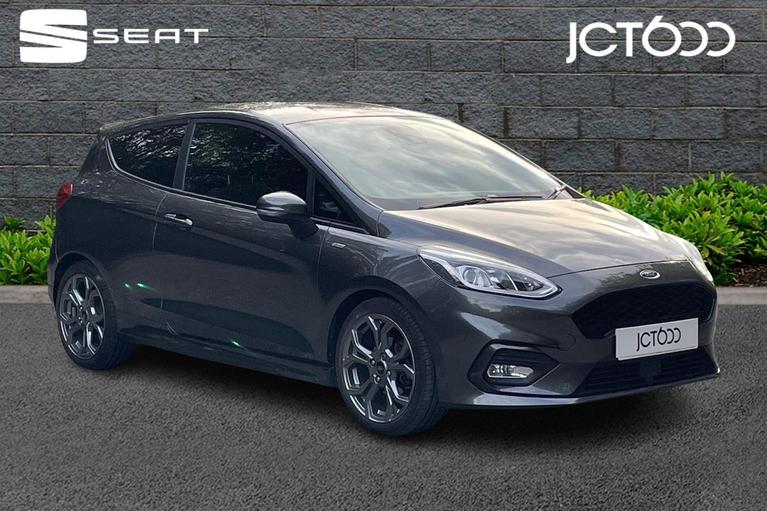 Used 2020 FORD Fiesta 1.0T EcoBoost ST-Line Edition Hatchback 3dr Petrol Manual Euro 6 (s/s) (125 ps) Grey at JCT600