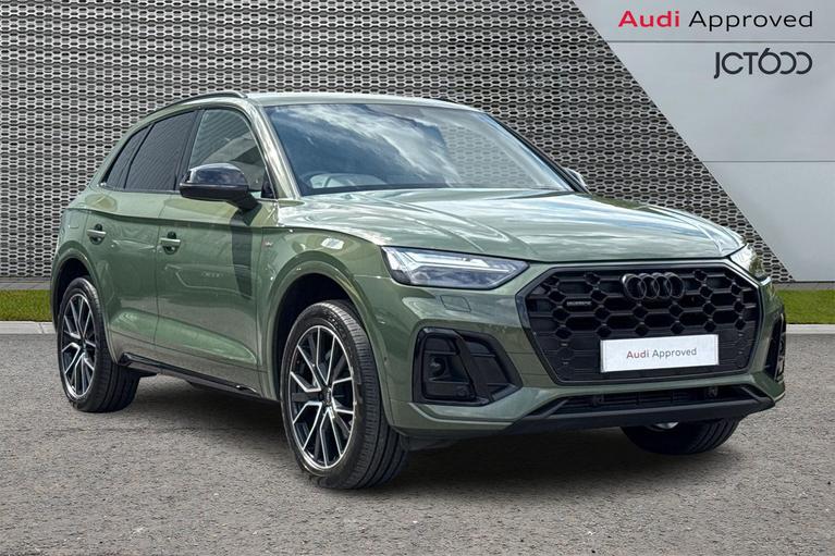 Used 2024 AUDI Q5 Black Edition 45 TFSI quattro 265 PS S tronic (Technology Pack) District Green at JCT600