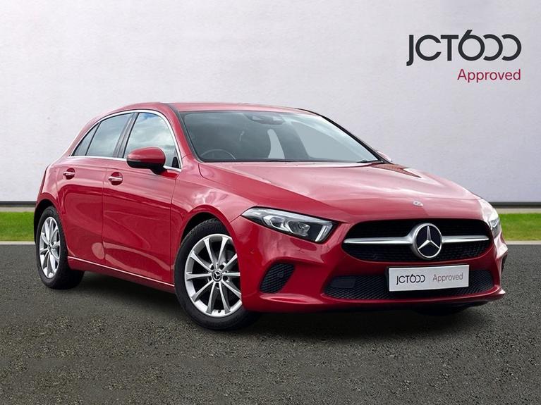 Used 2018 Mercedes-Benz A Class 1.5 A180d Sport (Executive) Hatchback 5dr Diesel 7G-DCT Euro 6 (s/s) (116 ps) Red at JCT600