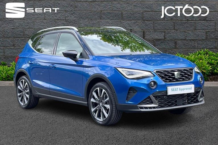 Used 2024 SEAT Arona 1.0 TSI FR Limited Edition SUV 5dr Petrol Manual Euro 6 (s/s) (115 ps) Blue at JCT600