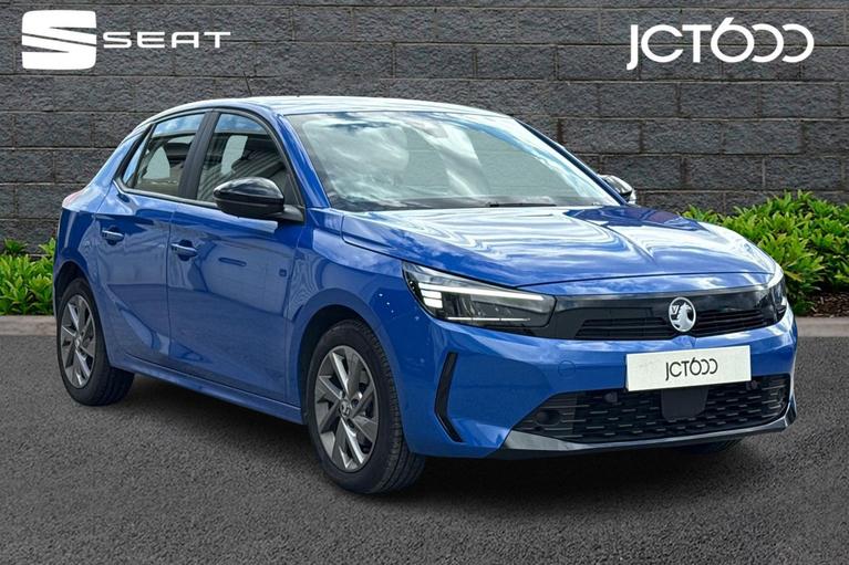 Used 2023 VAUXHALL Corsa 1.2 Design Hatchback 5dr Petrol Manual Euro 6 (75 ps) Blue at JCT600